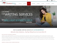 Top Academic Writing Service in UK by Custom Writer UK