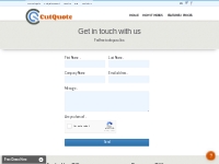 Contact Us - CutQuote