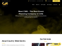 Country Wide Events - Best Event Planning Company in UAE