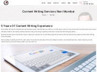 Content writing services in Navi Mumbai