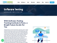 Software Testing - Cyber Sucess