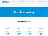 Reseller Web Hosting | Best Web Hosting Provider CyberTec