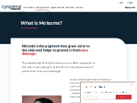 What is Melasma? - Scientis