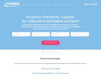 Get Cheaper Business Electricity Rates   Prices