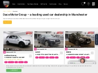 Used cars for sale in Manchester | Dace Specialist Car Centre