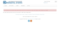 Daduru.com - A leading web directory since 2007