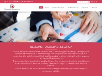 Research and Consulting Firm, Business Research Reports, Market Resear