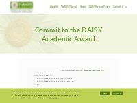 Commit to the DAISY Academic Award | DAISY Foundation