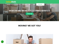 Move in Move out Cleaning Services | Dallas Maids