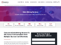 Data Mining Services | Outsource Web Data Mining