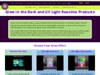 Pete s Luminous Creations   Glow In The Dark And UV Reactive Products