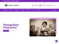 Vintage baby Photography Birmingham studio