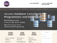 Access Database Consultant Developer Expert Programmer