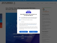Data Medics Now Offering Expanded SSD Data Recovery Services