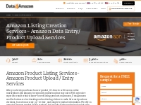 Amazon Product Listing Creation | Amazon Product Data Entry Upload Ser