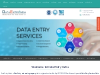 Outsource Data Entry Company in India | Data Entry India