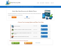 Order Online Mac Data Recovery for Mobile Phone to recover pictures