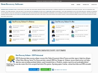Data Recovery Software from DataRecoverySoftware.com DDR recovery down