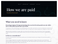 How we are paid | Davenport Thomas | Richmond