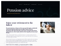 Pension advice | Richmond, Hampton