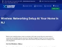 Wireless Networking Setup at Your Home in NJ - Daves