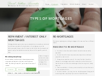 Types of Mortgages - David Nathan Associates