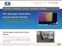 Fire Damage Restoration Davie | Drymasters Davie