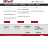 Florida Concrete Supplier and Delivery Company - Davis Concrete