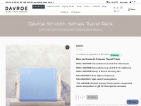 Davroe Smooth Senses Christmas Travel Pack | Official