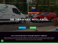 Drain Repairs, CCTV Survey, Drainage in Midlands - DB Drainage