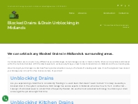 Blocked Drains   Drain Unblocking in Midlands - DB Drainage