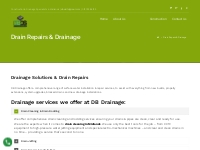 Drain Repairs   Drainage - DB Drainage
