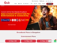 Best Broadband & WIFI provider in Bangalore | Karnataka | GNet
