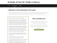 DC Library Friends - Home