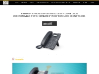 ATCOM SIP IP PHONE SUPPORT WIRED OR WIFI CONNECTION. WORK WITH ANY SIP