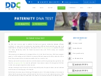 Paternity DNA Test in India - DDC Laboratories India