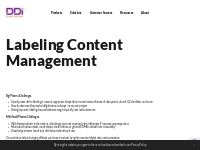Labeling Content Management - Clinical, Regulatory   Automation soluti