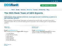 About the DDS Rank Team | DDSRank | SEO for Dentists | Best Dental SEO