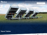 Tipper Trailers   Tipping Trailer   Debon - You re on the right road!