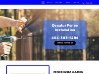       Fence Company | Fence Contractors | Decatur, GA