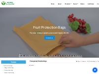 Pomegranate Protection Bags | Manufacturer & Supplier of Pomegranate F