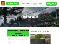       Garden Decking Ideas | Raised Decking Design in Sheffield, South
