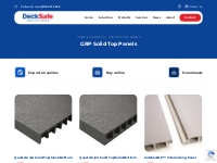 GRP Solid Top Panels - DeckSafe