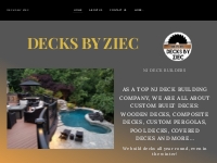 DECKS BY ZIEC - Best Deck Contractors NJ | Top Deck Builders | Decks B