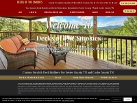 Sevier County TN Deck Builders | Deck Builders in Pigeon Forge TN
