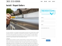 Install / Repair Gutters   Cleanest Gutters in Wilmington
