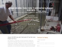 Concrete Contractors Aspen Hill MD - DECO AMERICA