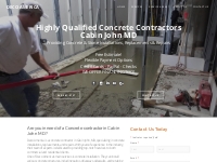 Concrete Contractors Cabin John MD - DECO AMERICA