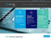 Delego   Best-in-class integrated payment solutions for SAP merchants