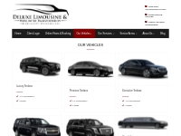 Our Vehicles - Limousine, Shuttle, Party Bus Rentals and Airport Trans